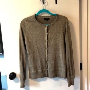 Bronze banana republic cardigan